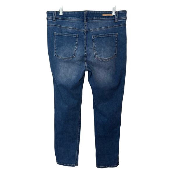 Soft Surroundings Denim Pull On Slim Leg Jeans Stretch Petite Medium Stretch - Picture 3 of 7